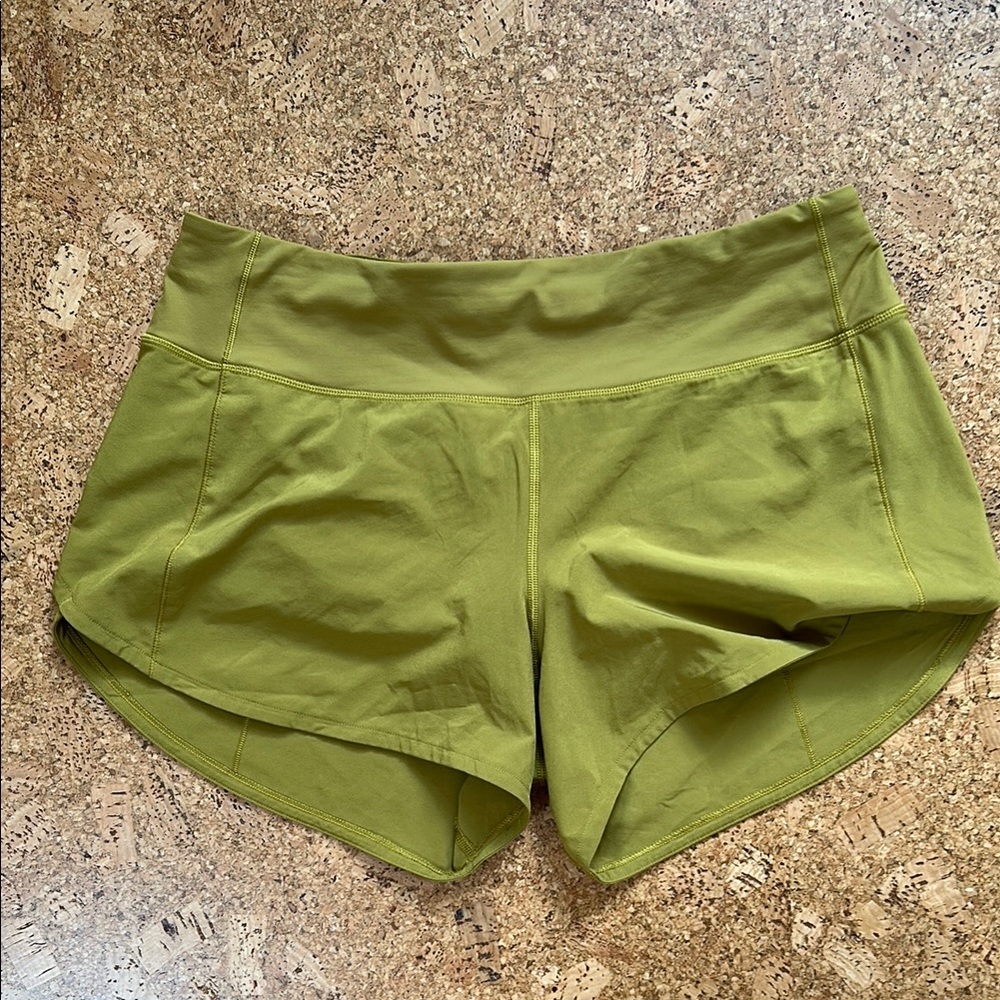 Lululemon Women’s Green Performance Shorts
